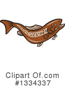 Trout Clipart #1334337 by patrimonio