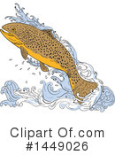 Trout Clipart #1449026 by patrimonio