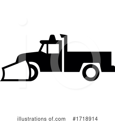 Pickup Truck Clipart #1718914 by patrimonio