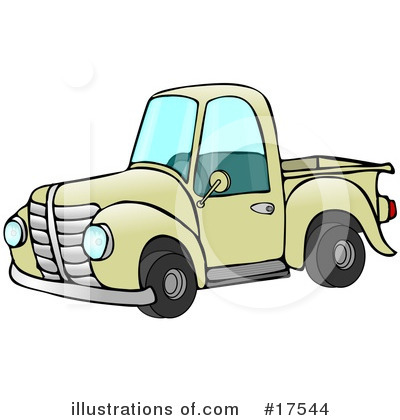 Royalty-Free (RF) Truck Clipart Illustration by djart - Stock Sample #17544