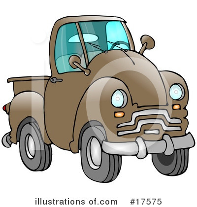 Royalty-Free (RF) Truck Clipart Illustration by djart - Stock Sample #17575