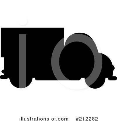 Royalty-Free (RF) Truck Clipart Illustration by Pams Clipart - Stock Sample #212282