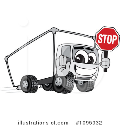 Truck Mascot Clipart #1095932 by Toons4Biz
