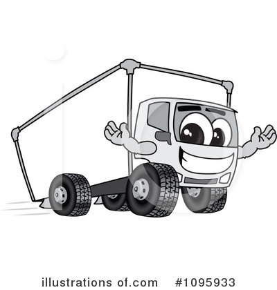 Truck Mascot Clipart #1095933 by Toons4Biz