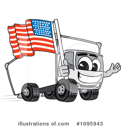 Truck Mascot Clipart #1095943 by Toons4Biz