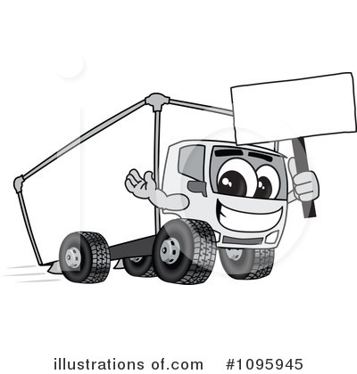 Truck Mascot Clipart #1095945 by Toons4Biz
