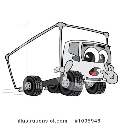 Truck Mascot Clipart #1095946 by Toons4Biz