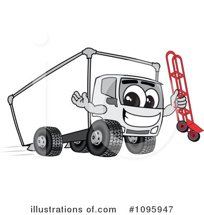 Truck Mascot Clipart #1095947 by Toons4Biz