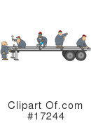 Trucking Industry Clipart #17244 by djart