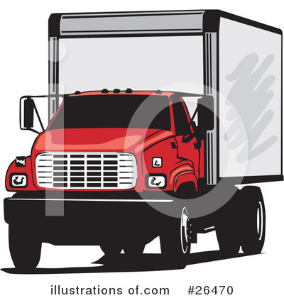 Royalty-Free (RF) Trucking Industry Clipart Illustration by David Rey - Stock Sample #26470