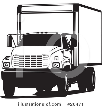 Royalty-Free (RF) Trucking Industry Clipart Illustration by David Rey - Stock Sample #26471