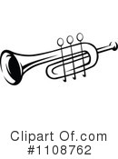 Trumpet Clipart #1108762 by Vector Tradition SM