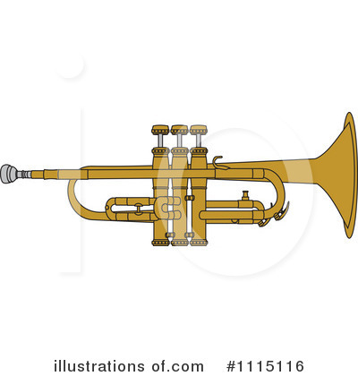 Trumpet Clipart #1115116 by djart