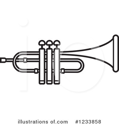 Trumpet Clipart #1233858 by Lal Perera
