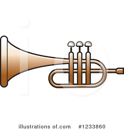 Trumpet Clipart #1233860 by Lal Perera