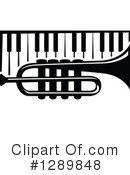 Trumpet Clipart #1289848 by Vector Tradition SM