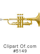 Trumpet Clipart #5149 by djart