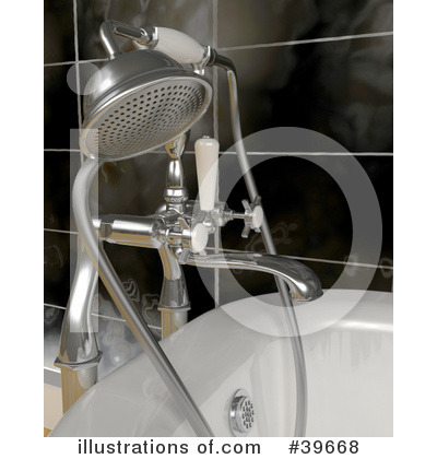 Royalty-Free (RF) Tub Clipart Illustration by KJ Pargeter - Stock Sample #39668
