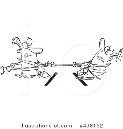 Tug Of War Clipart #438152 by toonaday