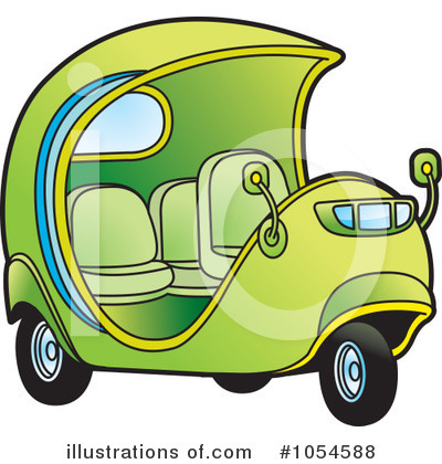 Tricycle Clipart #1054588 by Lal Perera