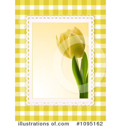 Floral Background Clipart #1095162 by elaineitalia