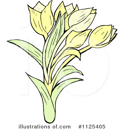Flower Clipart #1125405 by lineartestpilot