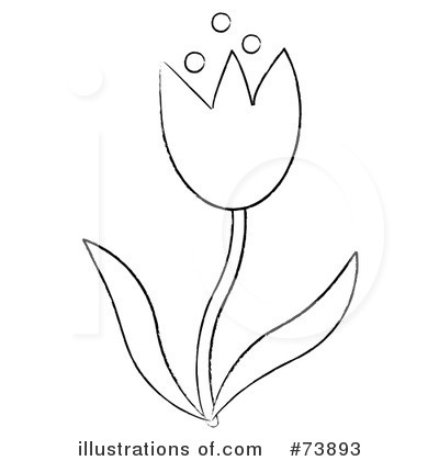Tulips Clipart #73893 by Pams Clipart