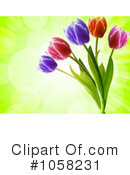 Tulips Clipart #1058231 by elaineitalia
