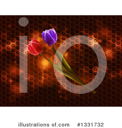 Royalty-Free (RF) Tulips Clipart Illustration by elaineitalia - Stock Sample #1331732