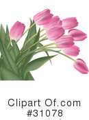Tulips Clipart #31078 by Eugene