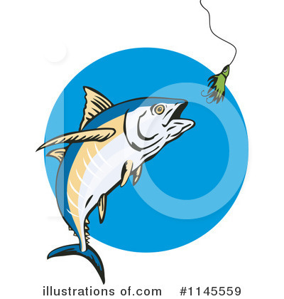 Tuna Fish Clipart #1145559 by patrimonio