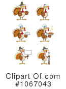Turkey Bird Clipart #1067043 by Hit Toon