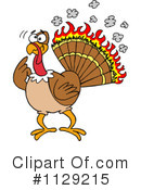 Turkey Bird Clipart #1129215 by LaffToon