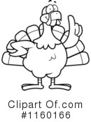 Turkey Bird Clipart #1160166 by Cory Thoman