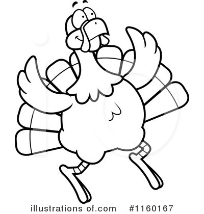 Royalty-Free (RF) Turkey Bird Clipart Illustration by Cory Thoman - Stock Sample #1160167