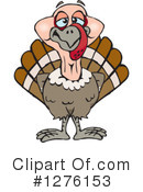 Turkey Bird Clipart #1276153 by Dennis Holmes Designs