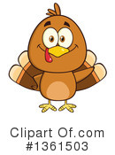 Turkey Bird Clipart #1361503 by Hit Toon