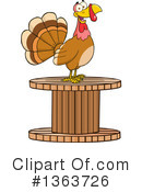Turkey Bird Clipart #1363726 by Hit Toon