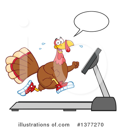 Royalty-Free (RF) Turkey Bird Clipart Illustration by Hit Toon - Stock Sample #1377270