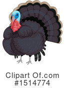 Turkey Bird Clipart #1514774 by BNP Design Studio