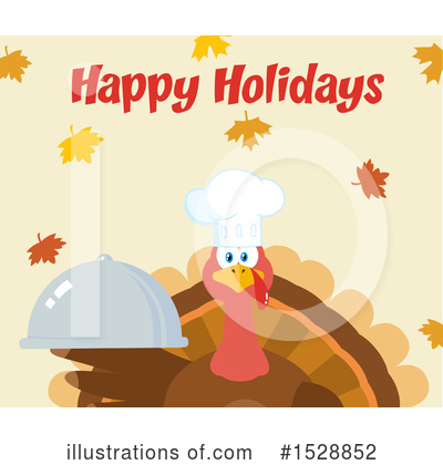 Royalty-Free (RF) Turkey Bird Clipart Illustration by Hit Toon - Stock Sample #1528852