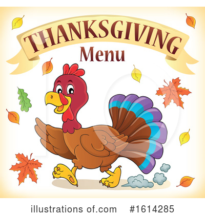 Royalty-Free (RF) Turkey Bird Clipart Illustration by visekart - Stock Sample #1614285