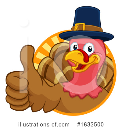 Royalty-Free (RF) Turkey Bird Clipart Illustration by AtStockIllustration - Stock Sample #1633500