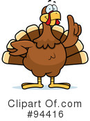 Turkey Bird Clipart #94416 by Cory Thoman