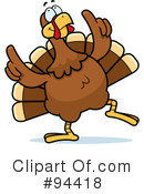 Turkey Bird Clipart #94418 by Cory Thoman