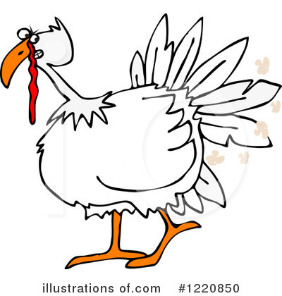 Royalty-Free (RF) Turkey Clipart Illustration by djart - Stock Sample #1220850