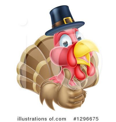 Royalty-Free (RF) Turkey Clipart Illustration by AtStockIllustration - Stock Sample #1296675