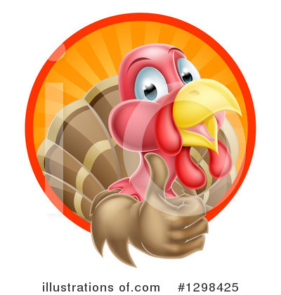 Royalty-Free (RF) Turkey Clipart Illustration by AtStockIllustration - Stock Sample #1298425
