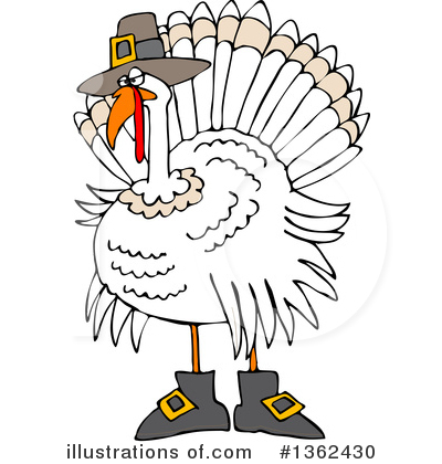 Turkey Bird Clipart #1362430 by djart