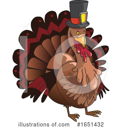 Turkey Bird Clipart #1651432 by Morphart Creations